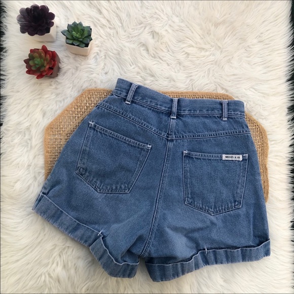 Vintage Mom Jean Shorts Goofy Patch - Picture 5 of 11